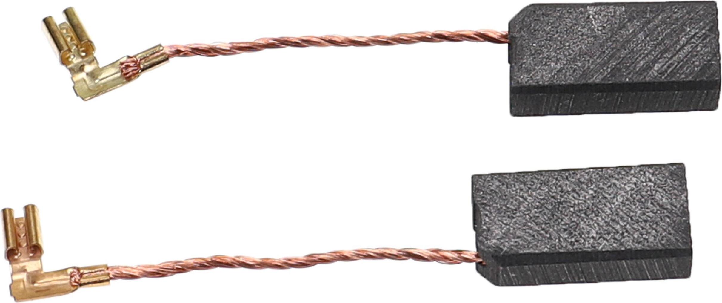 Vhbw Kohlebürsten Set 6,3x17x23mm - Kompatibel Mit Flex Trennschleifer Inkl. Feder