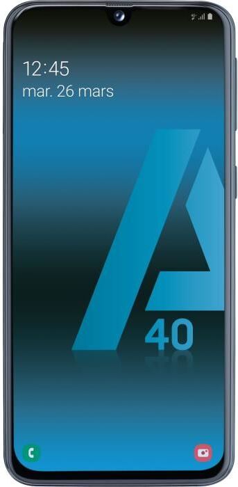 Samsung Galaxy A40 SM-A405F, 15 cm (5.9"), 4 GB, 64 GB, 16 MP, Android 9.0, Čierna