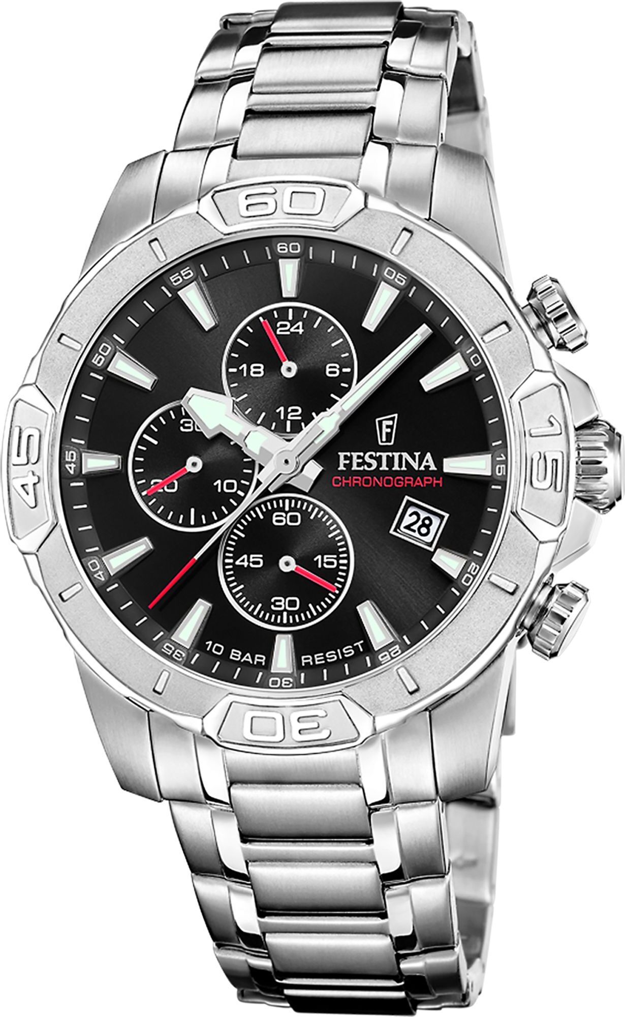 Festina - F20704/3 - Náramkové hodinky - Chronograf - Pánske