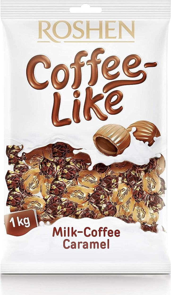 Siberia Group, ULAN GmbH Roshen Karamell Coffee Like 1kg Karamell Roshen Bonbons 18582