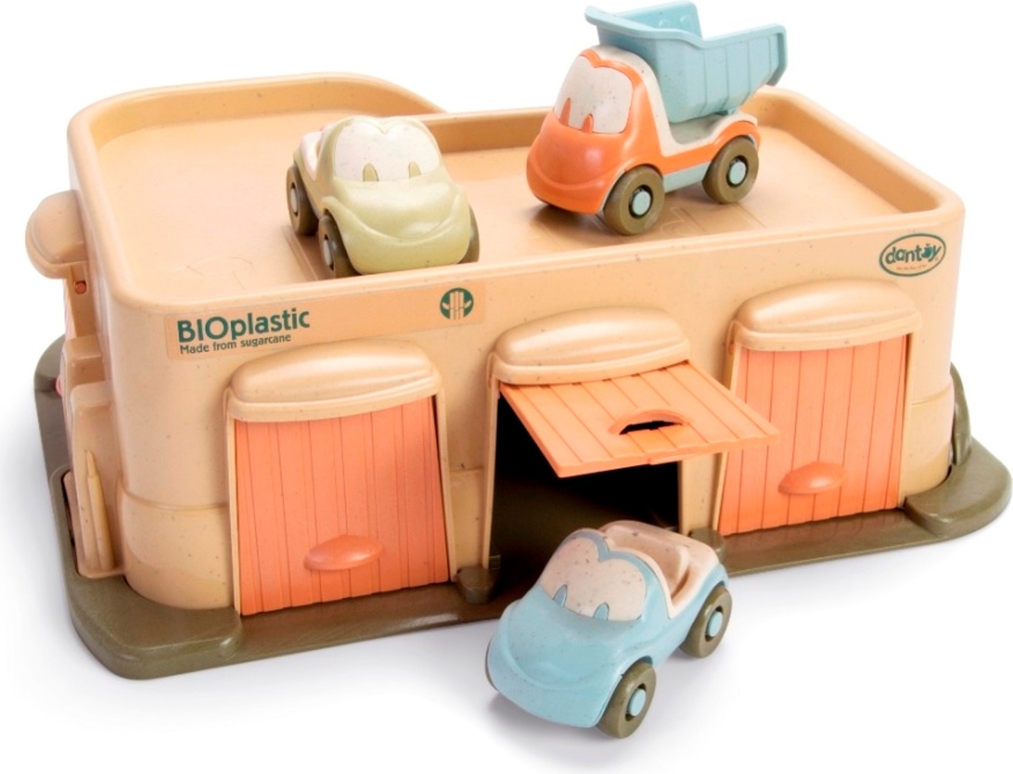 Garage mit 3 Autos BIOplastik / Dantoy 5650