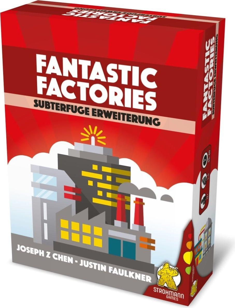 Strohmann Games Fantastic Factories: Subterfuge Erweiterung (DE) STR21003