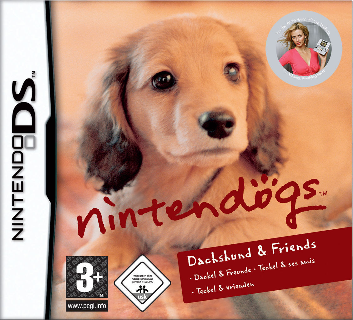 Nintendo Nintendogs Dachshund & Friends - Simulationsspiel Retail - Nintendo DS NTRPADGE