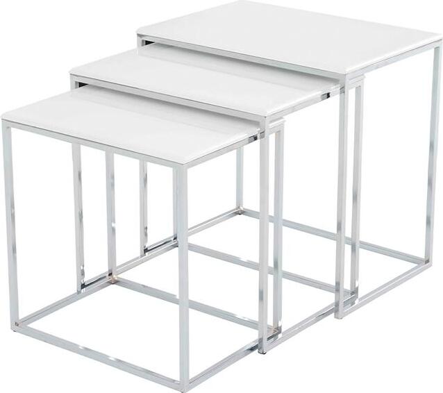 Modern Grau Couchtisch 3x Couchtische Wohnzimmer Hochwertig Möbel Designer