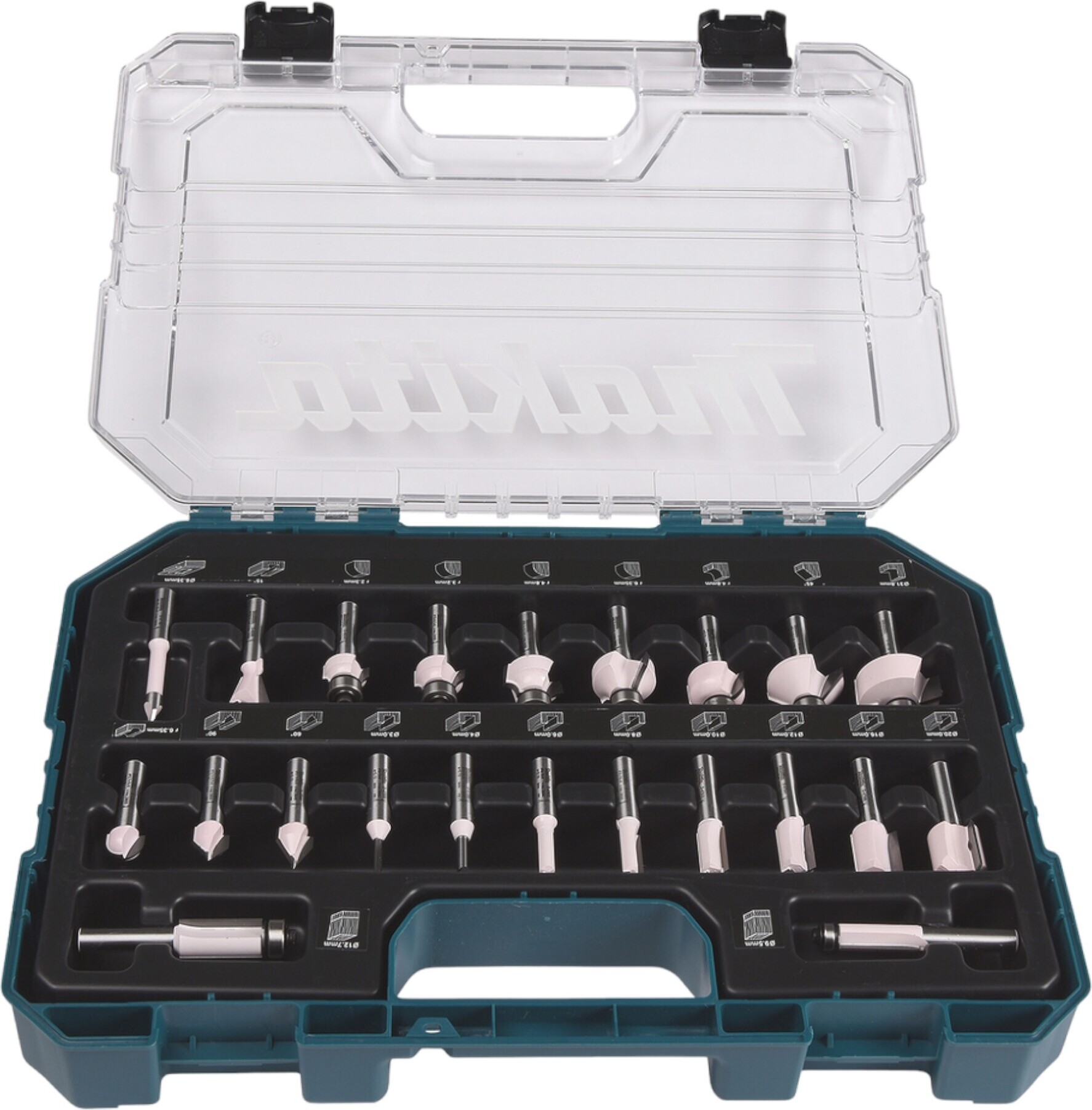 Makita Fräser-Set D-74778 22 tlg. für | Kaufland.de 