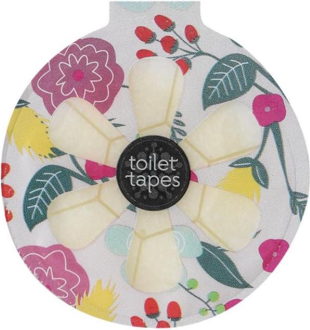 Toilet Tapes Toilettenbänder Toilettenband WC Block - Blumenfest