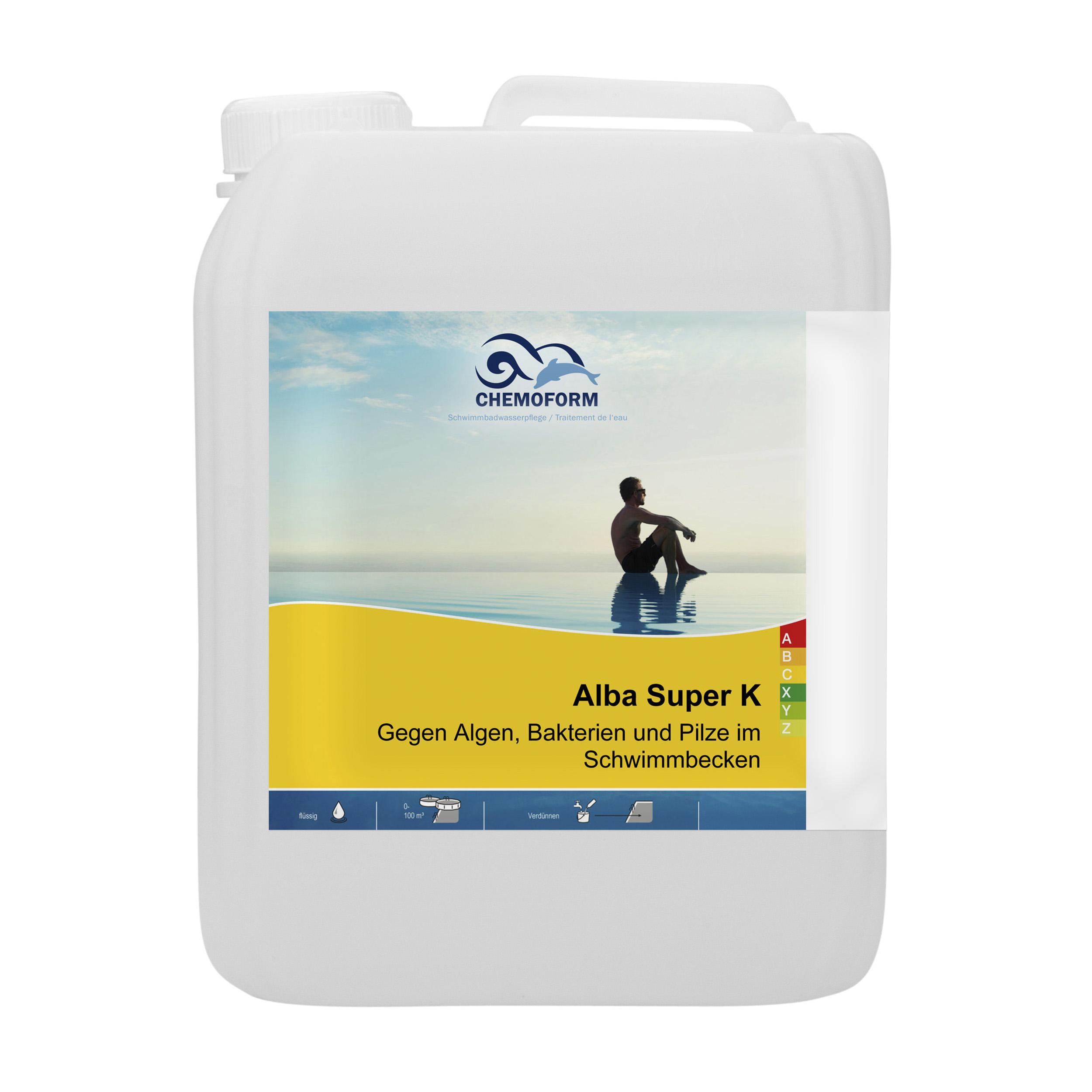 10 Liter Chemoform Alba Super K Algenex Algenverhütung Anti Algenmittel