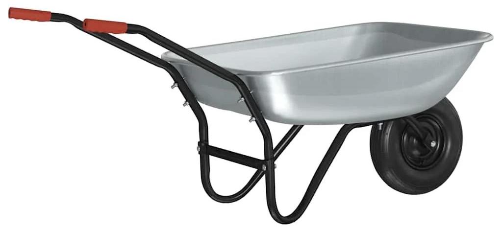 StarTech Schubkarre - Gartenschubkarre - Stahl - 133 x 62,5 x 58 cm - Stabil - Armeegrün