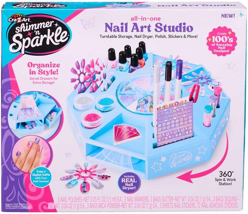 Cra Z Art Cra-z-art Nagelstudio Spielzeug Set für kreative Nagelkunst