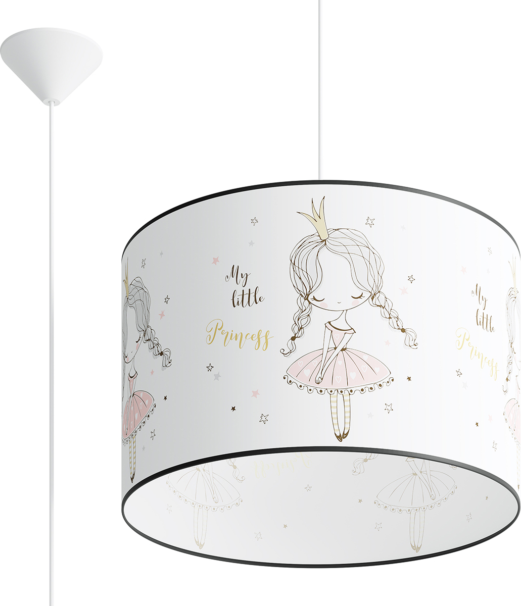 Pendelleuchte PRINCESS 40 1xE27 15W PVC 95x40x40cm Sollux Lighting