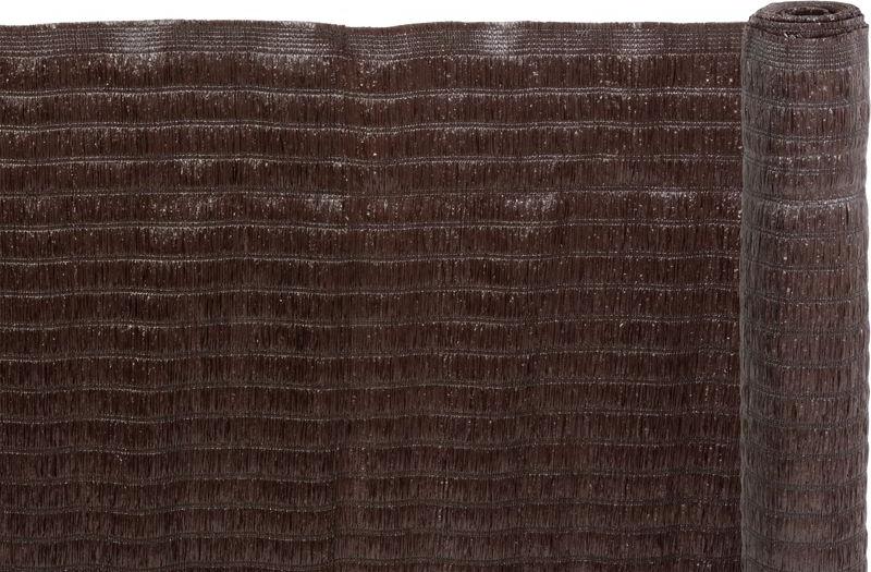STREND PRO Gewebe schattierend BrownDecor W101, 1,8x10 m, UV, 230 g/m2, 95% braun