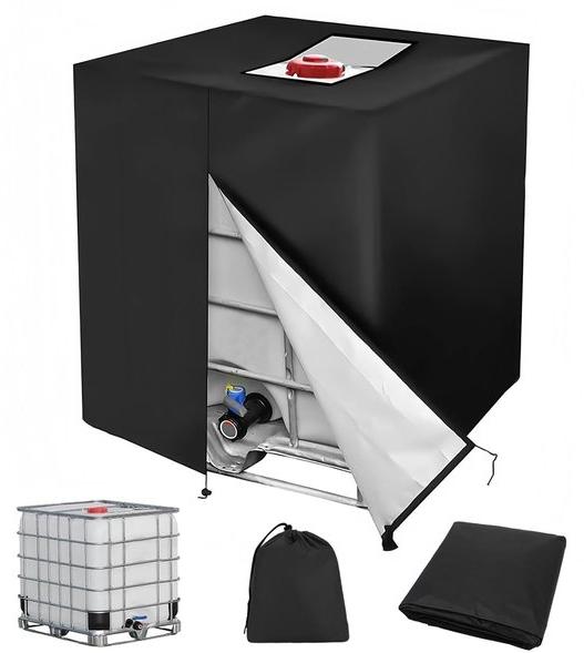 OEM IBC-Abdeckung mit UV-Schutz und Wasserfestigkeit - Schwarz 2026