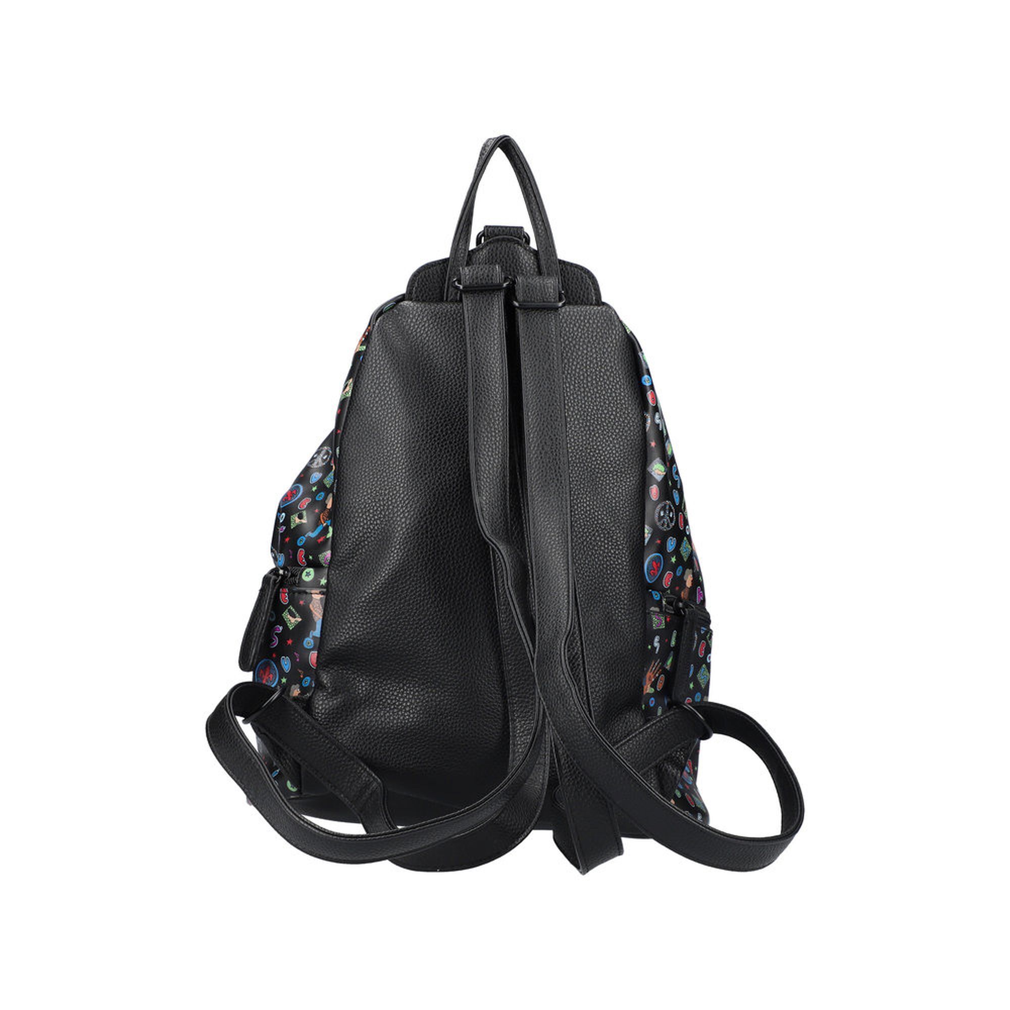 Rieker Damen Taschen Rucksack H1055, Farbe:Schwarz H1055_02