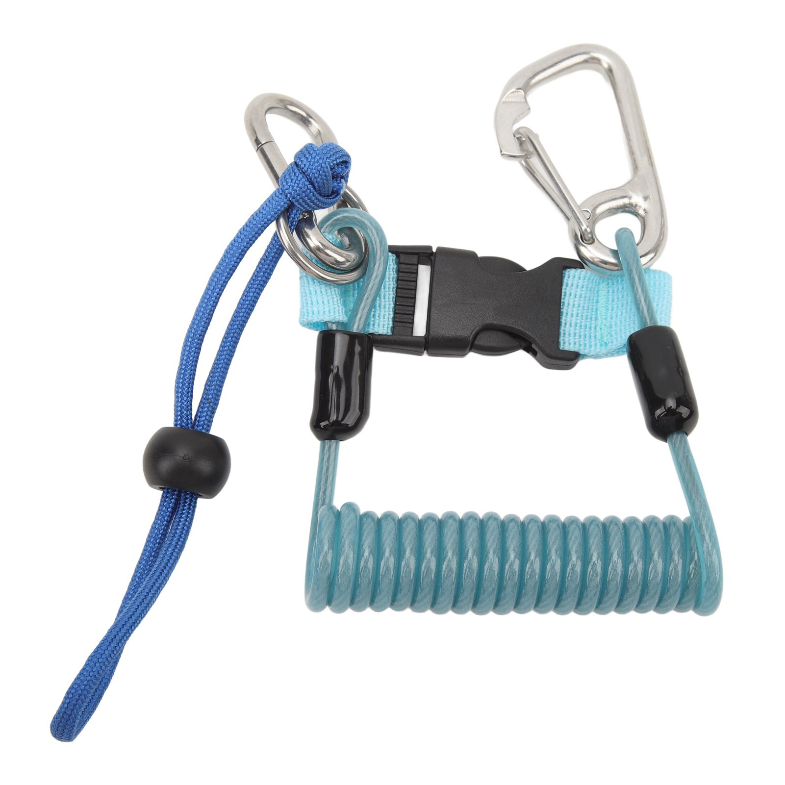 Cocosity Tauchen Kamera Haken Springseil,Tauchen Kamera Springseil,Tauchen Riff Haken Springseil,Tauchen Anti Lost Hook Springseil,Spule Tauchen Riff Haken,Tauchen Riff Springseil