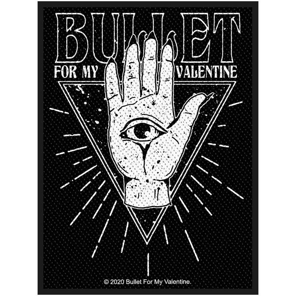 Bullet For My Valentine All Seeing Eye Aufnäher zum Aufnähen 100 x 50 mm SP3125