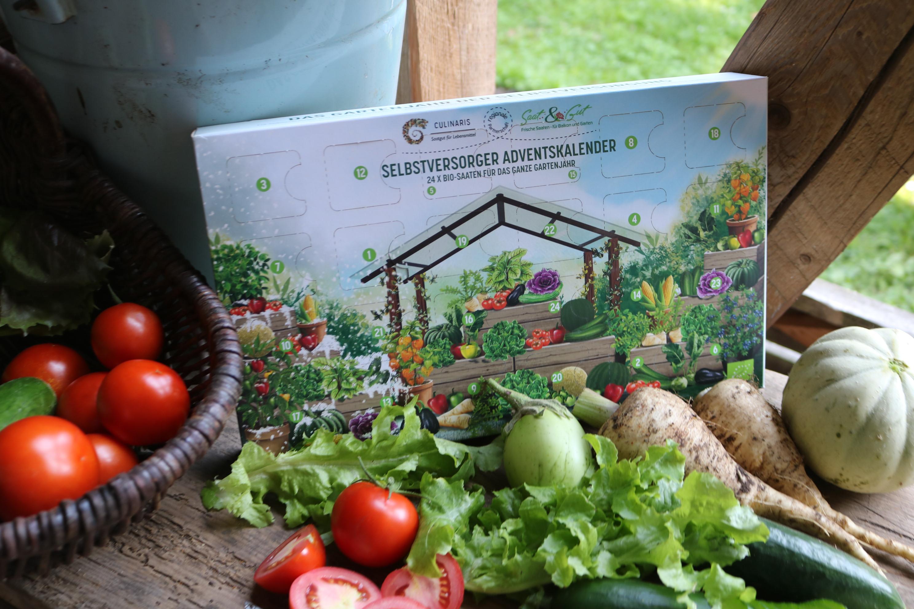 Culinaris Bio Saatgut Adventskalender 2025 1 Stück