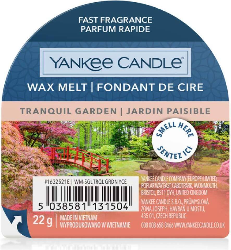 Tranquil Garden - Wax Melt 22g - Yankee Candle® 1632521E