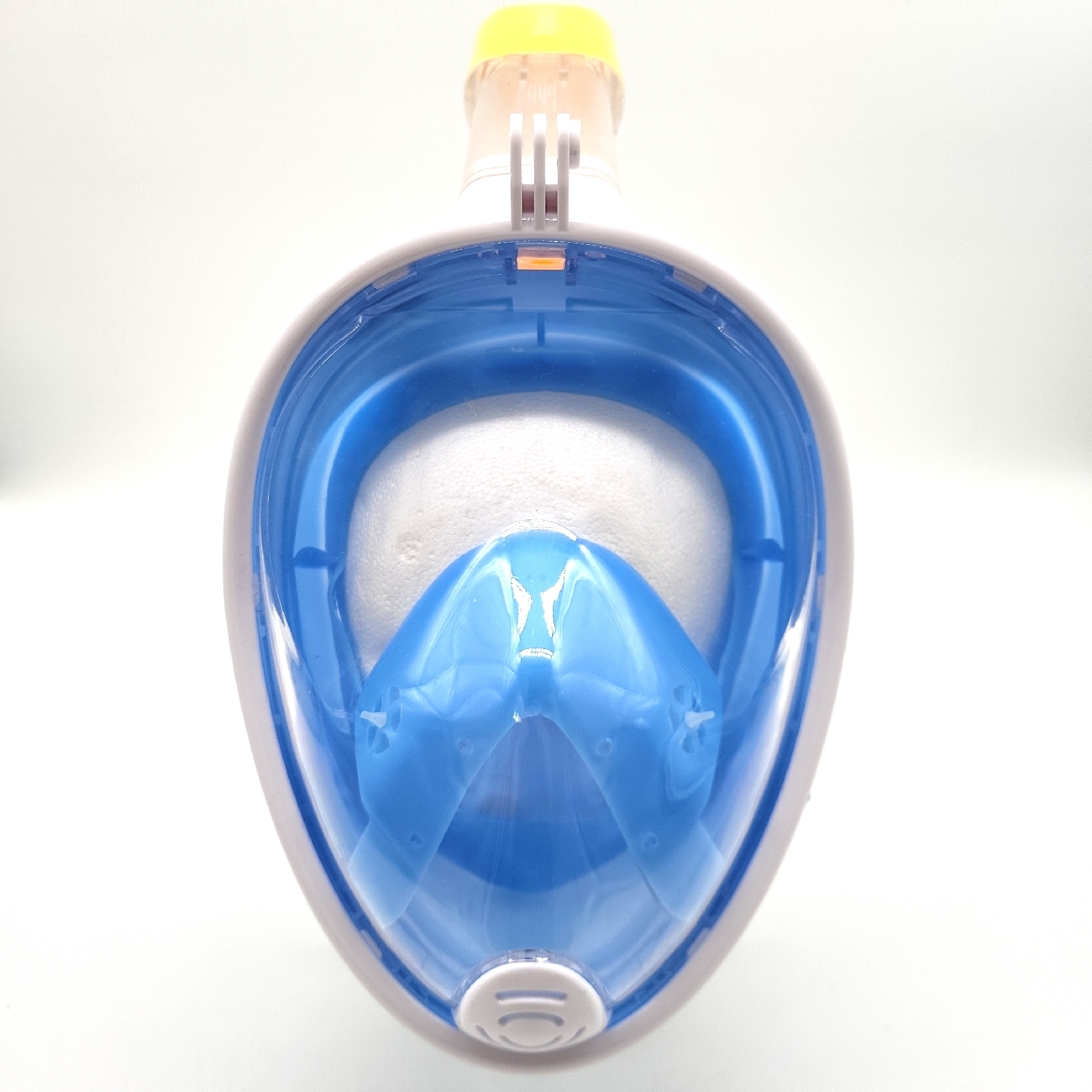 Unbekannt Flyboo Tauchmaske Schnorchelmaske Vollmaske,180-Grad-Sicht Tauchmasken mit Panorama-Vollgesichtsdesign,Sportkameras Kompatible Taucherbrille für Erwachsene und Kinder