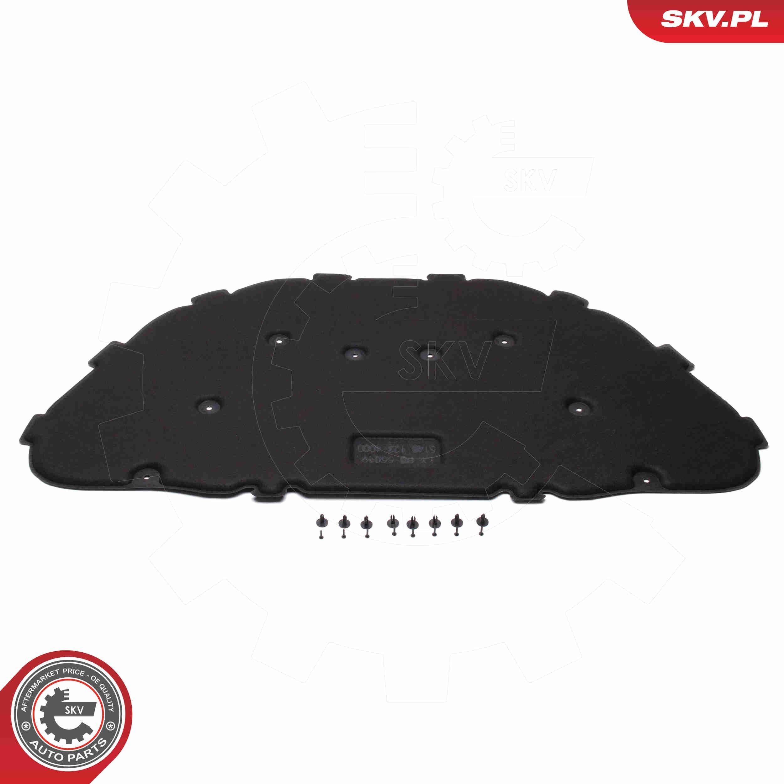 ESEN SKV 97SKV854 Motorraumdämmung für BMW X1 (E84) Motorhaubendämmung