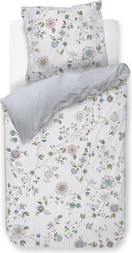 Pip Studio Kissenbezug einzeln Flores Bailando Farbe Off-white Größe 80x80