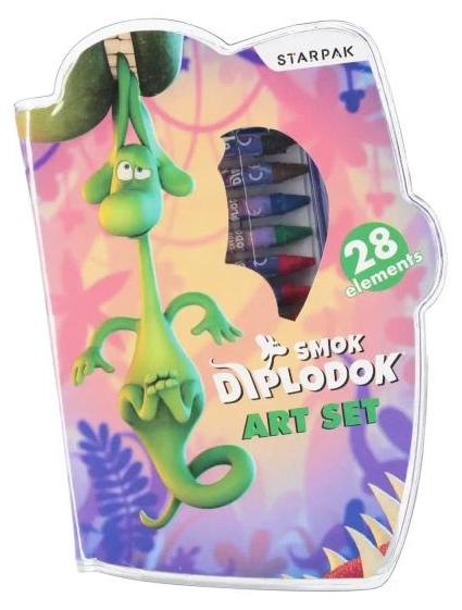 Diplodocus-Kreativset, 28 Teile – STARPAK