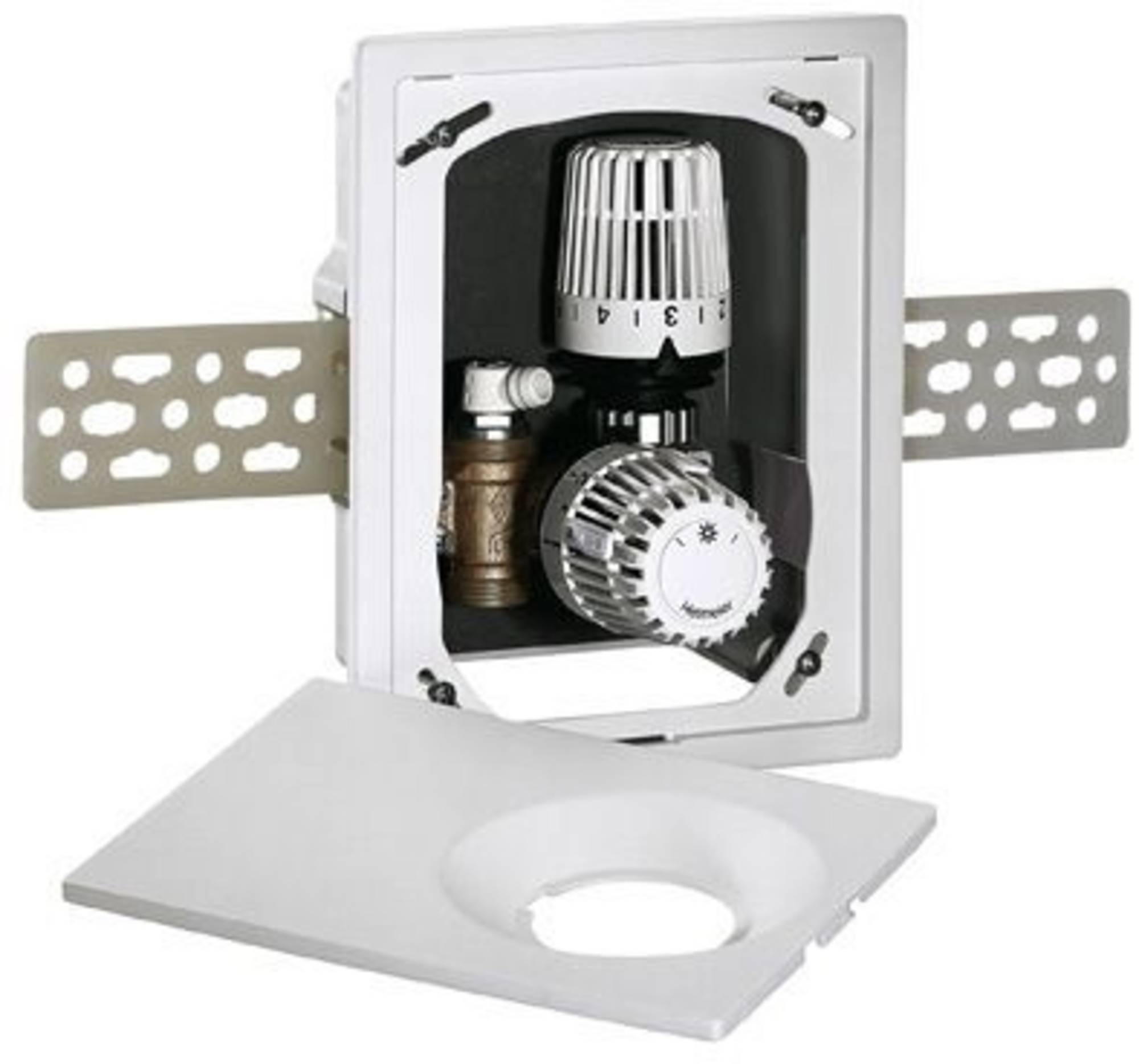 IMI Heimeier Multibox K-RTL UP-skrinka s termostatickým ventilom a RTL, biela RAL 9016, 1 ks.