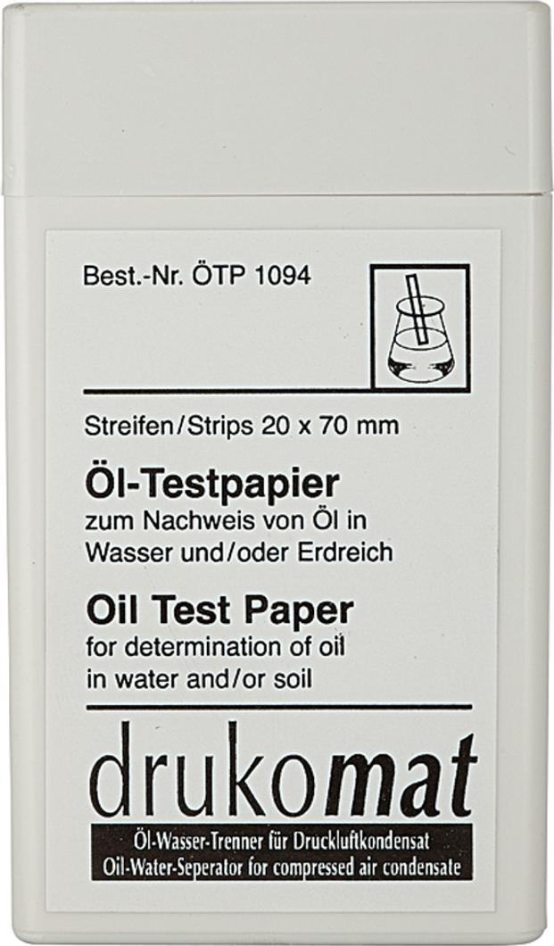 Riegler Öl-Testpapier (50 Streifen), für Öl-Wasser-Trenner »drukosep« SEP 90