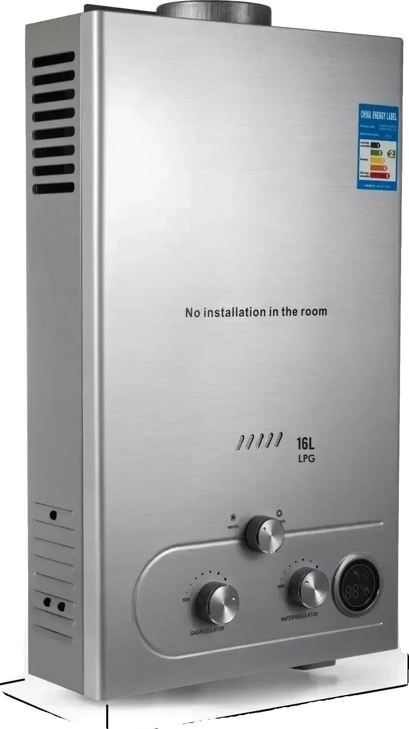 OEM Gas-Wasserheizer, Sofortige Wärme, Effiziente Gasnutzung, 16L 32KW 3302