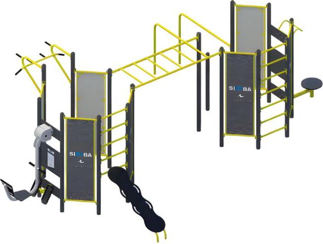 Klimmzugstangen Hangelgeräte Balanciergeräte Trainingsgeräte Straßensportgeräte