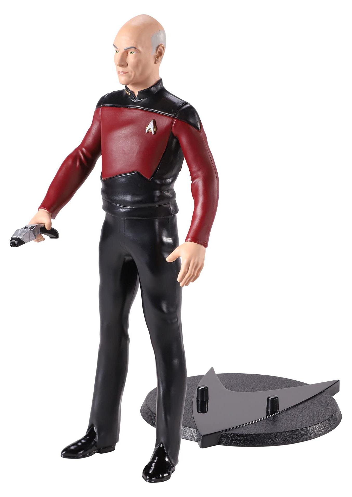 Noble Collection - Star Trek: The Next Generation Bendyfigs Biegefigur Capt. Picard 19 cm NOB1505