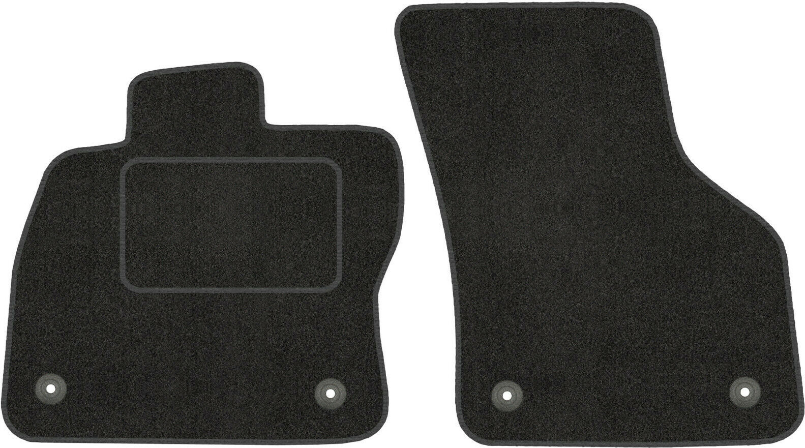 Tappetini in Gomma per VW Touran 2010-2015 | Protezione Totale 1ª Fila