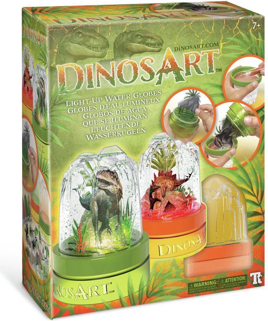 DINOSART Schneekugeln mit Beleuchtung (15101) DA15101