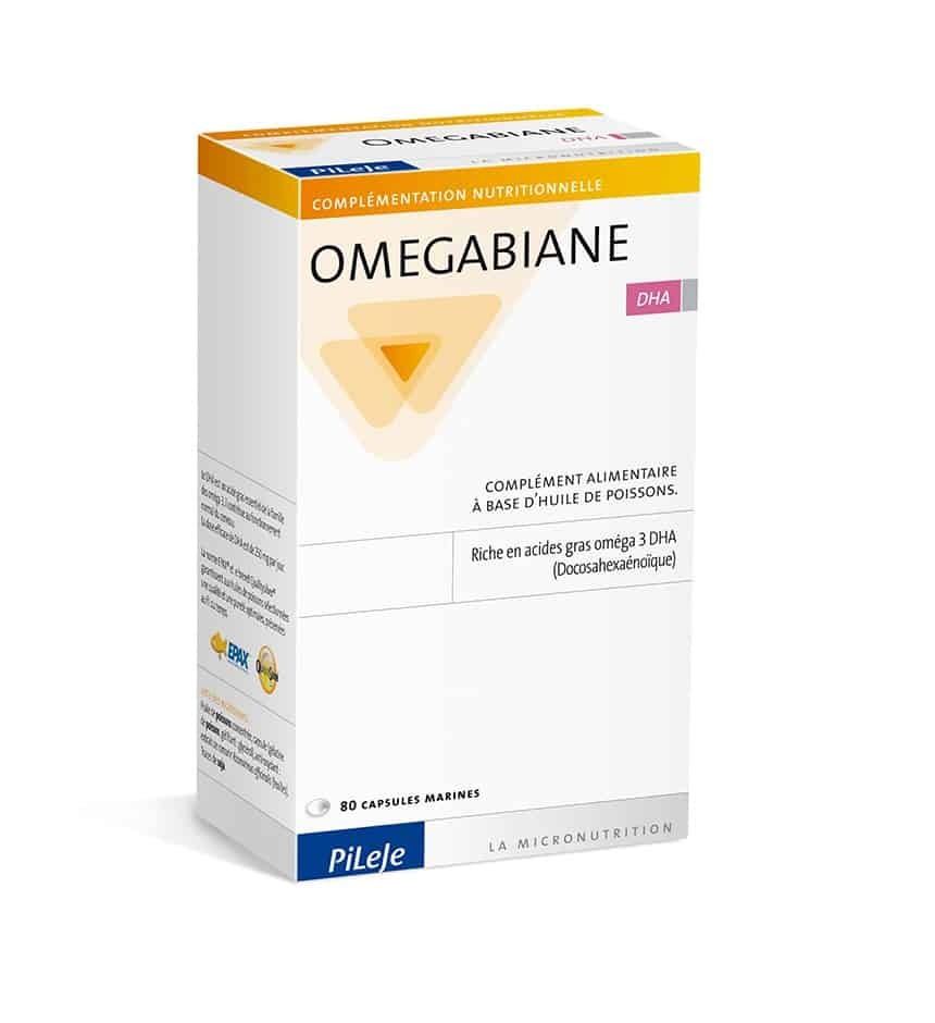 Pileje Omegabiane Dha 80 capsules