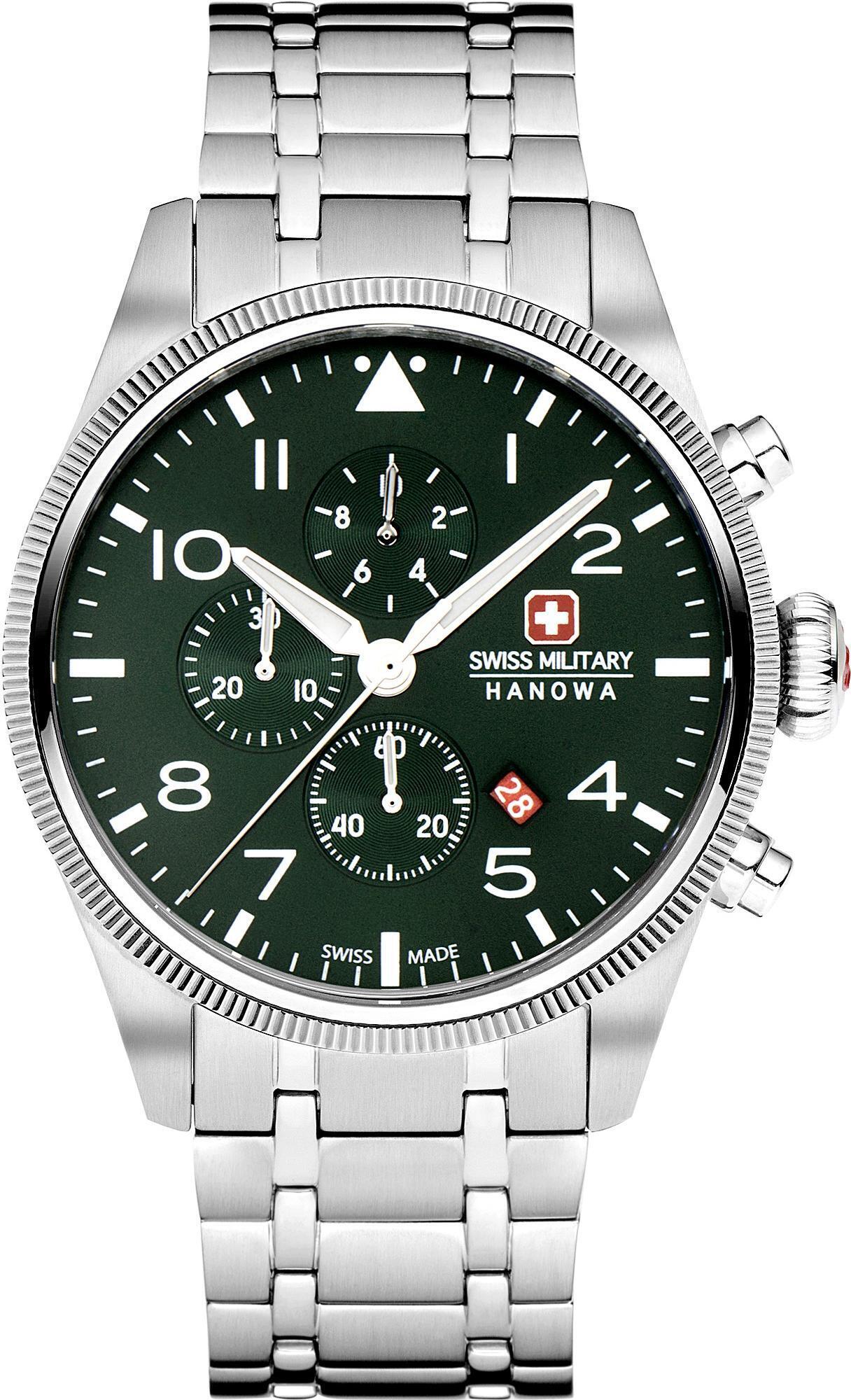 Swiss Military Hanowa - SMWGI0000404 - Náramkové hodinky - Pánske - Quartz - Thunderbolt Chrono