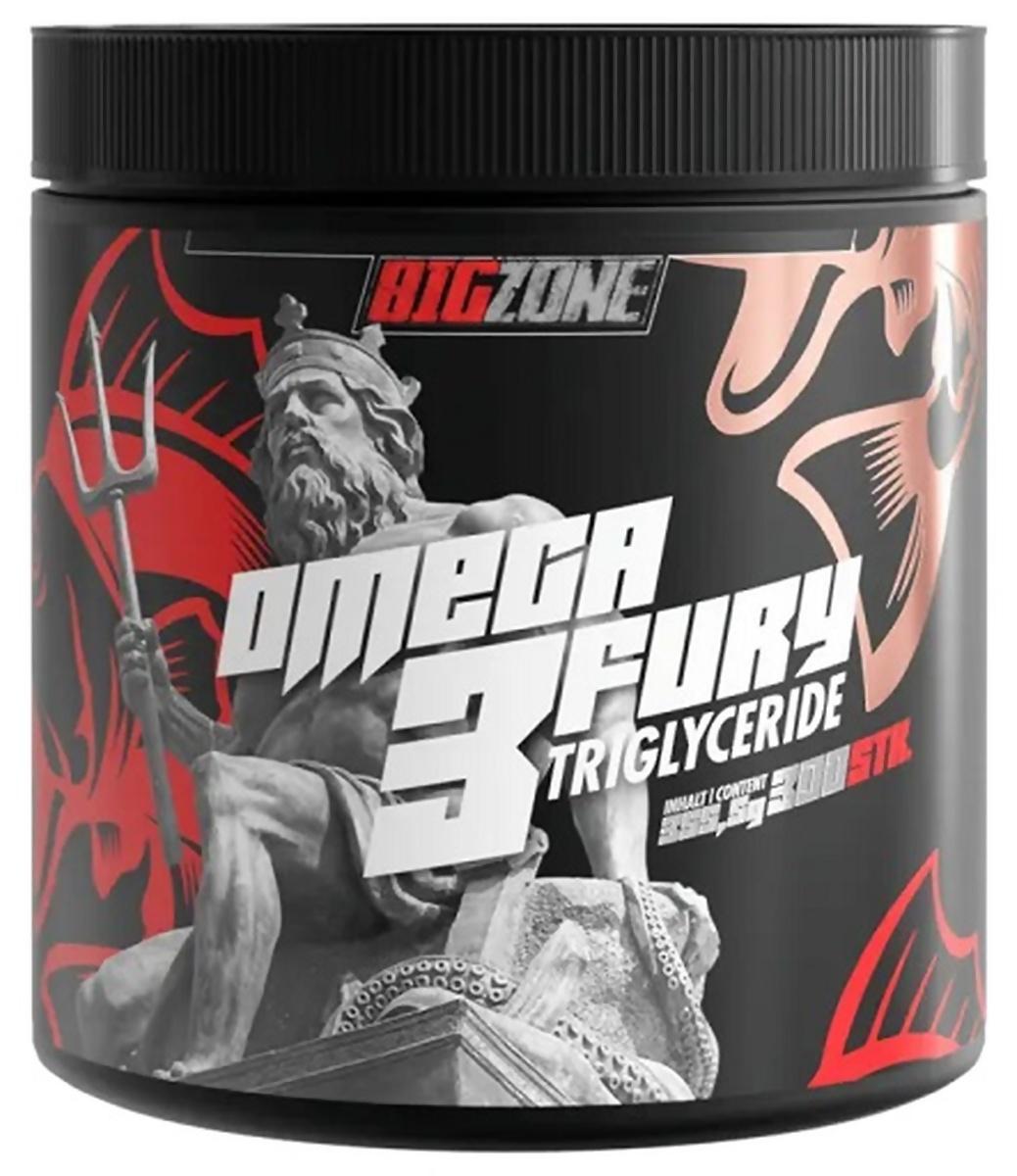 Big Zone Omega 3 Fury Triglyceride (300 Kapseln) 210007