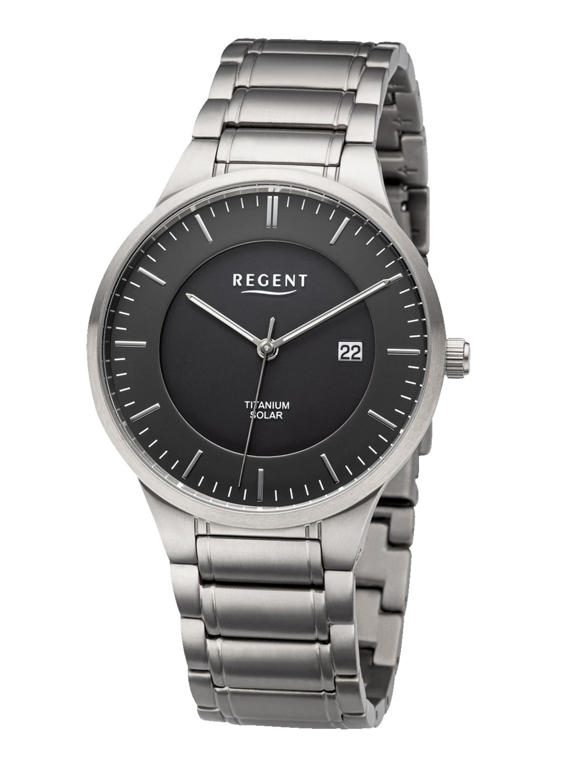 Regent - 32-BA-709 - Solaruhr - Titanuhr - Herrenuhr