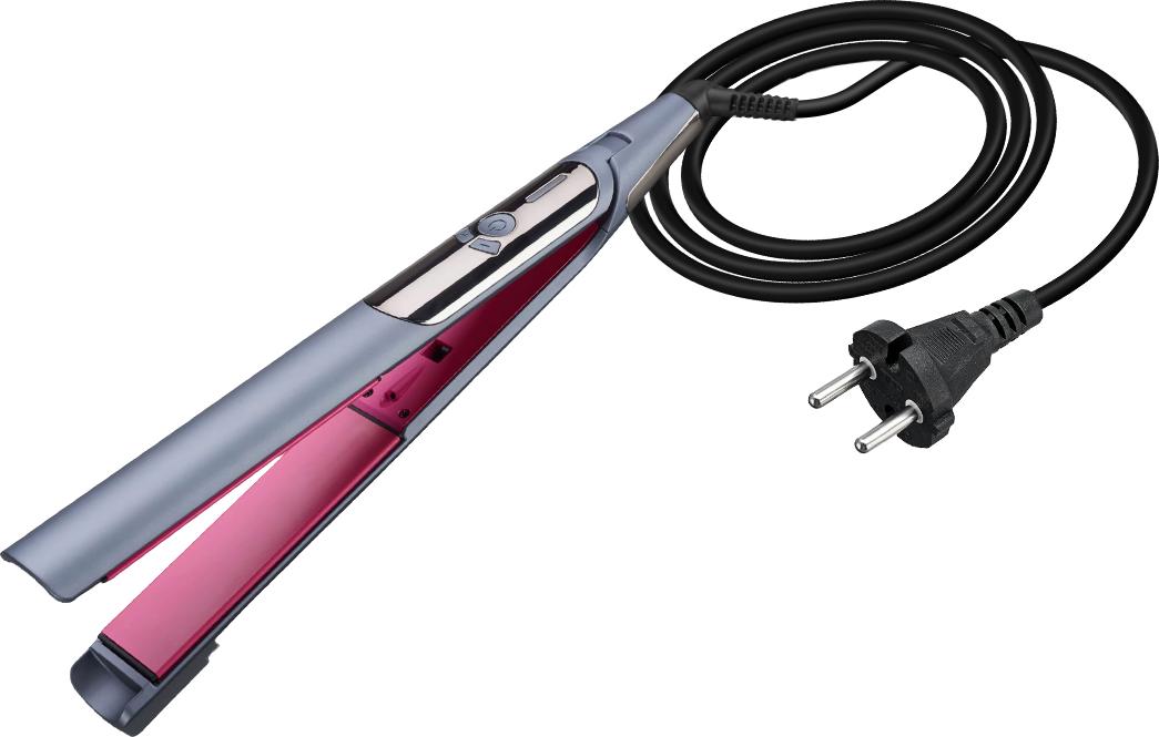 Avizar, Glätteisen 45W mit stabiler Temperaturregelung, Grau TX-8264