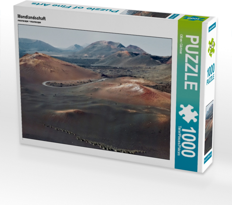 Calvendo Mondlandschaft 1000 Teile Puzzle quer 640x480mm, Gärtner Oliver; 7425583