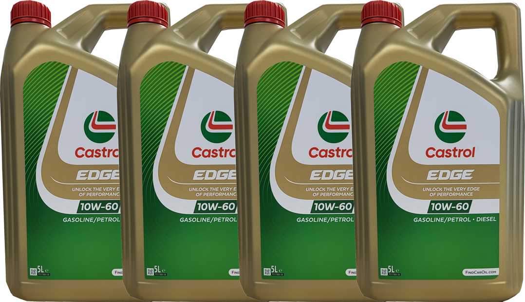 Castrol Edge Supercar 10W-60 4x5 Liter