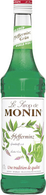 Monin Grüner Pfefferminz Sirup 6 x 0,7 l