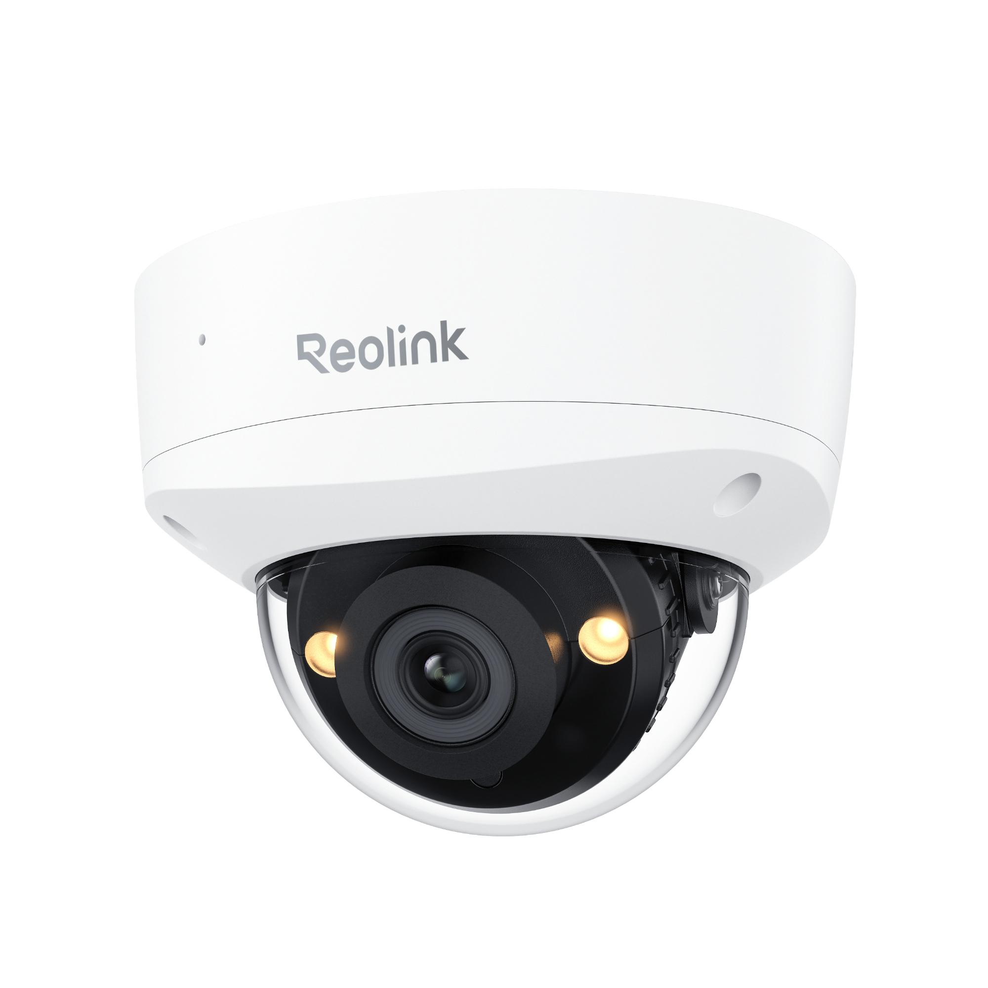 Reolink RLC-540A, 5Mpx kamera IK10 odolná voči vandalizmu, PoE, farebné nočné videnie, detekcia osôb/vozidiel/zvířat, obojsmerný zvuk, IP67, siréna