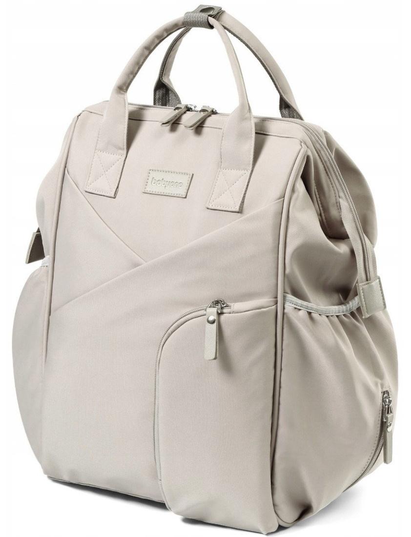 Rucksack für Mütter im modernen Stil, beige / Babyono