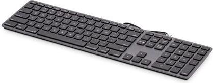 LMP KB-1243 Numerisches Tastenfeld, 2x USB 2.0 Hub, Tastaturlayout US, Kabelgebunden, Space Grau, Numerisches Tastenfeld 64823275