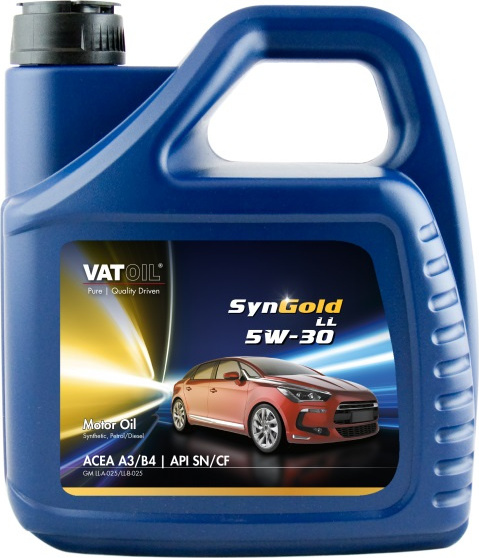 VatOil Motoröl Syngold LL 5W-30 4 Liter (50017)