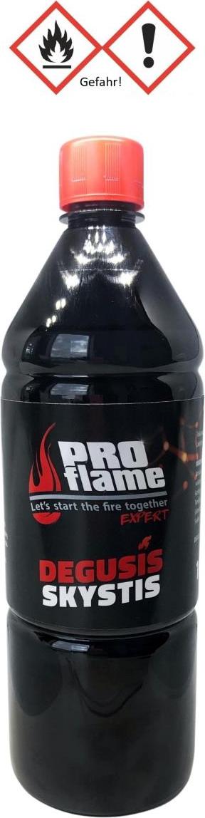 PROflame 1x Grillanzünder Flüssig 1 L Flüssiganzünder Anzünder Ofenanzünder Anzündhilfe