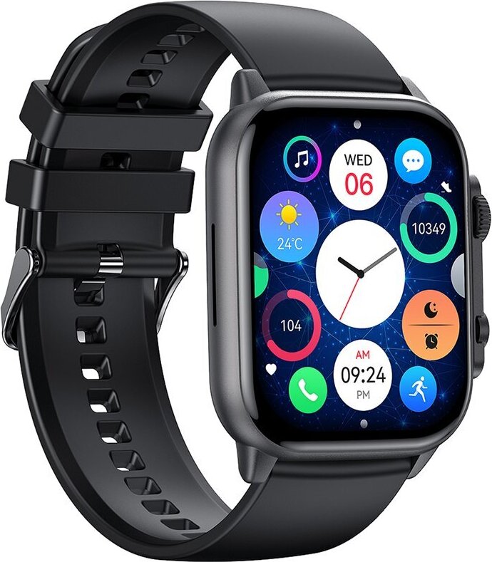 Smartwatch J9 Amoled schwarz - 1,95" HD full screen - Smart Sport Watch