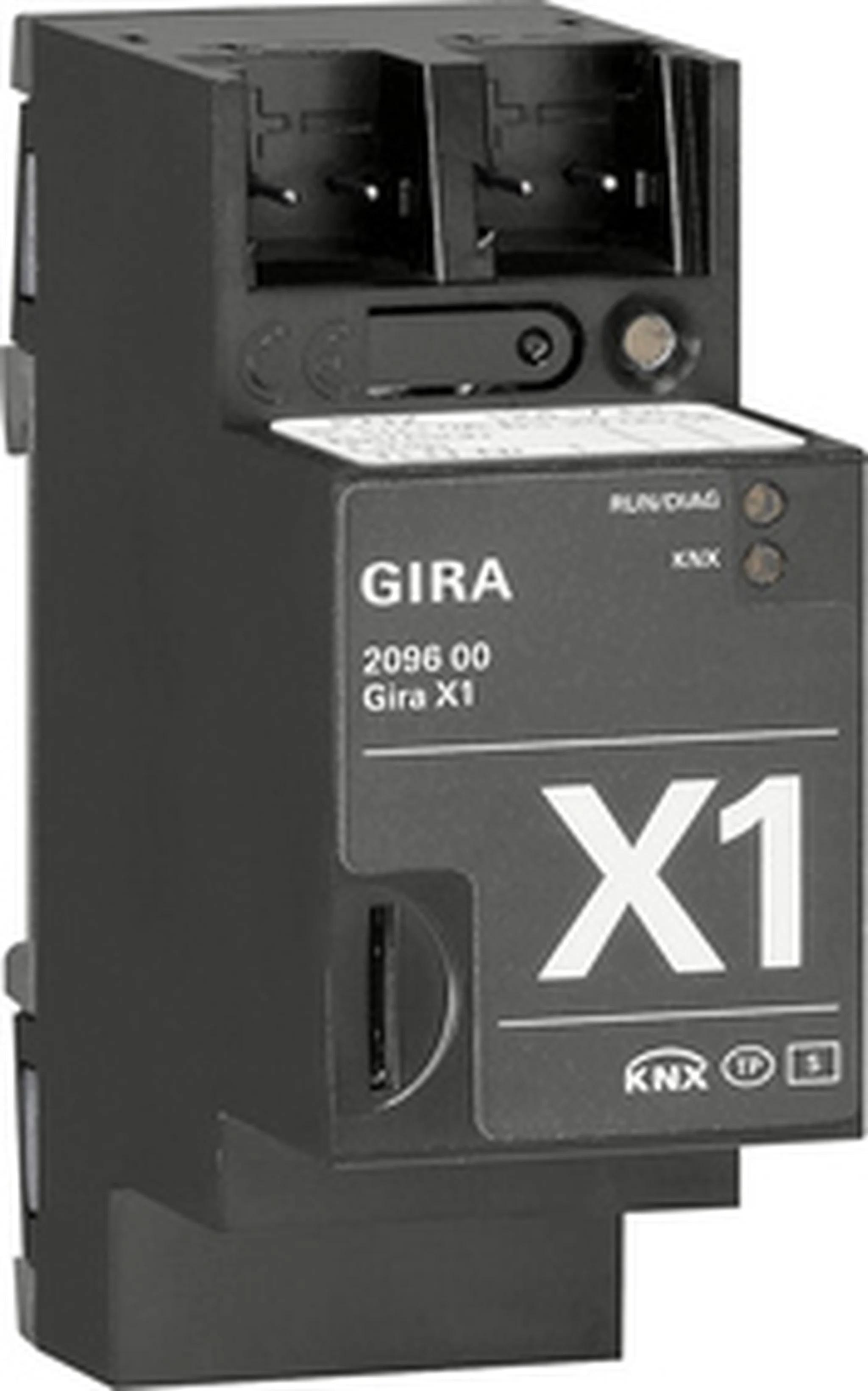 Gira Gira X1 209600 KNX-Visualisierungsserver, Logikmodul, App‑Steuerung, IP20