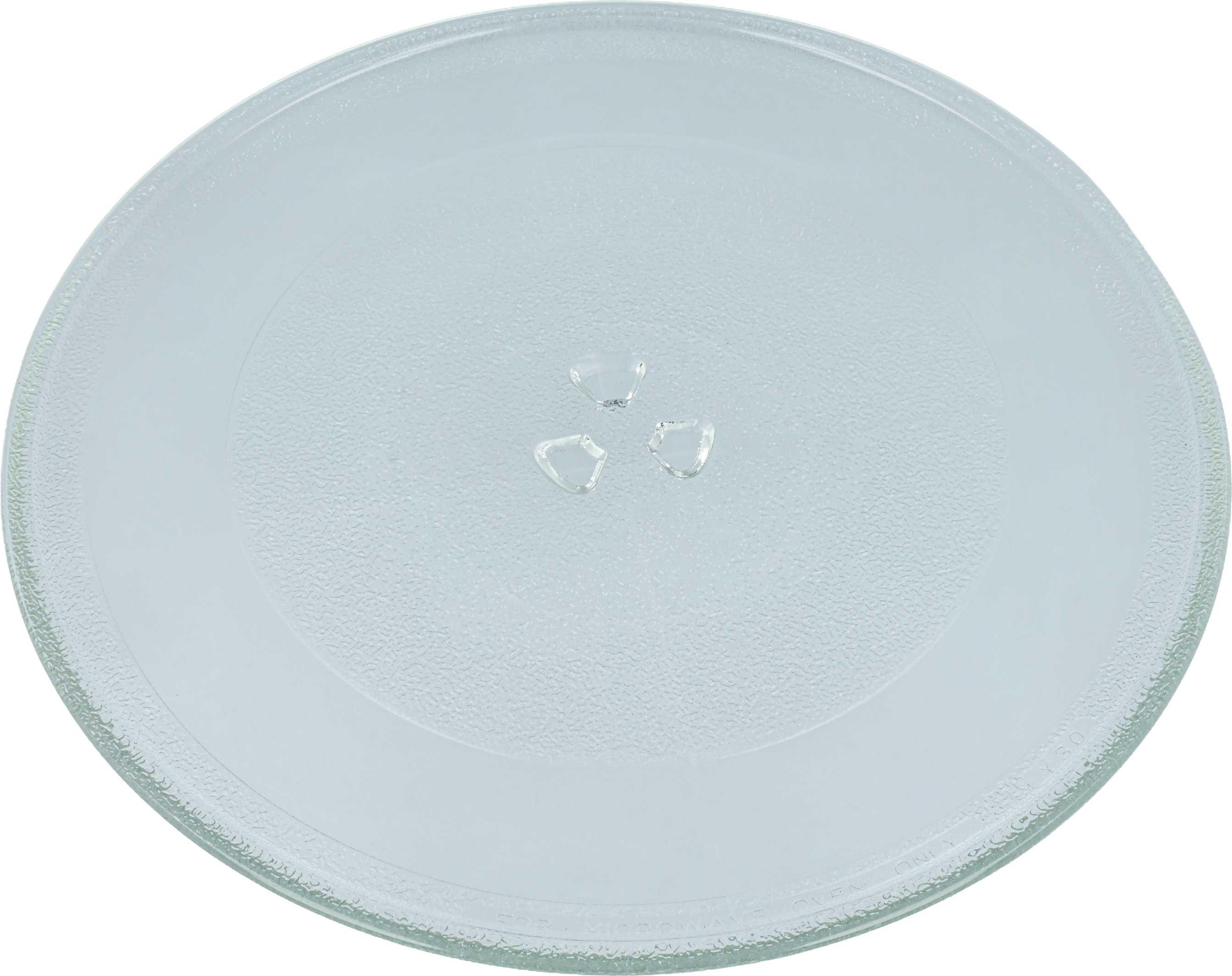 vhbw Mikrowellen-Teller kompatibel mit LG MH6337ARCB3QE, MH6337ARCBKQERO Mikrowelle - Drehteller mit Y-Aufnahme, 32,4 cm, Glas, Transparent 166099010-115