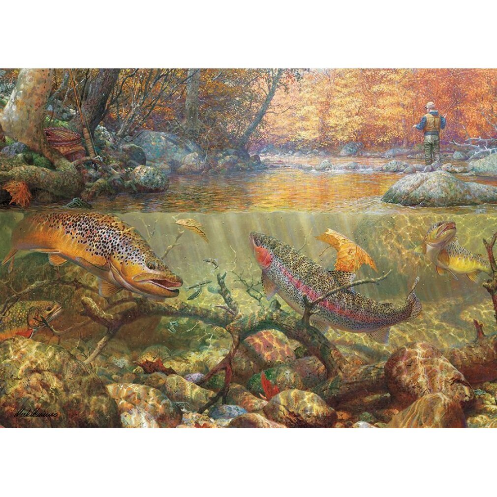 COBBLE HILL Puzzle Ein verträ umter Herbsttag 1000 Teile 40229