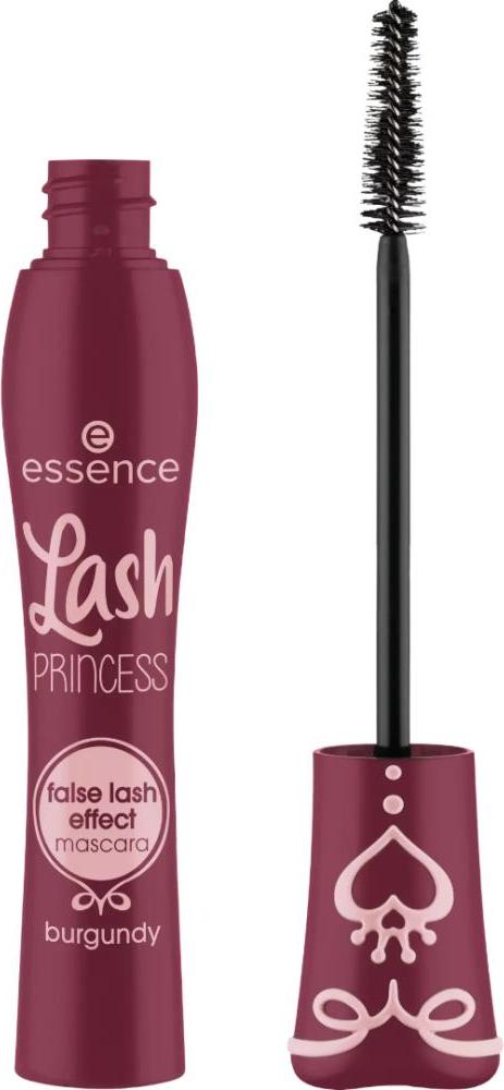Essence LASH PRINCESS Wimperntusche mit Wimperneffekt, Burgunderrot 954179